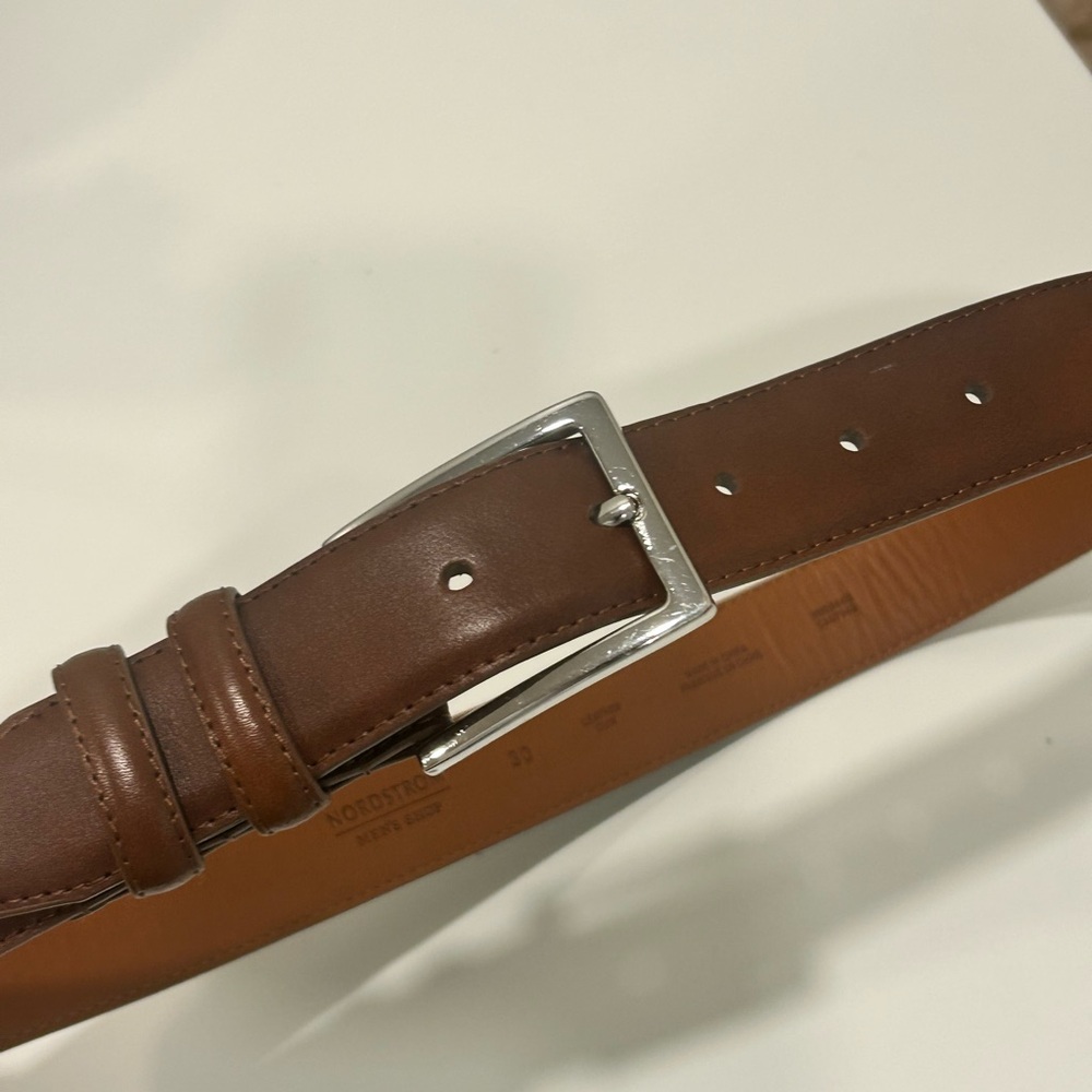 Nordstrom Brown Leather Men's Belt